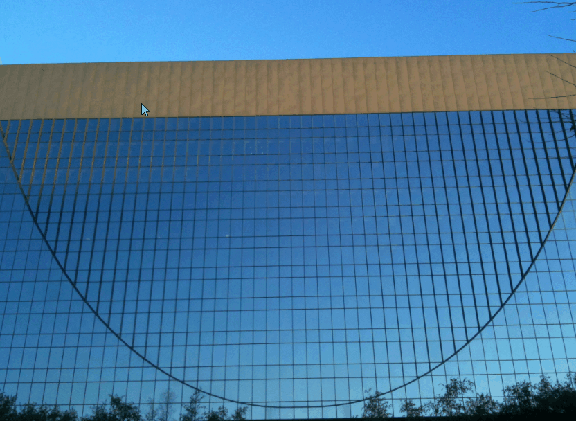 smiling building